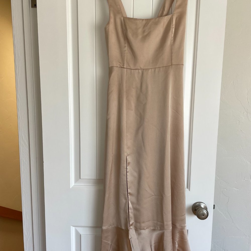 Show Me Your Mumu Champagne Bridesmaids Dress Size Small